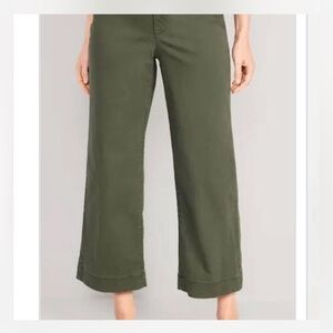 Old Navy Green Wide Leg Pants